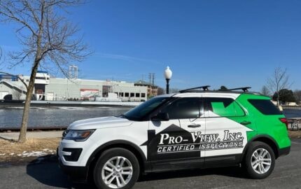 Pro-View Inc. Certified Inspectors vehicle